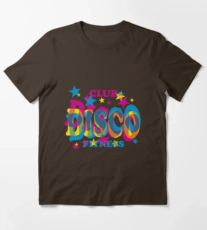 disco club T-Shirt Brown