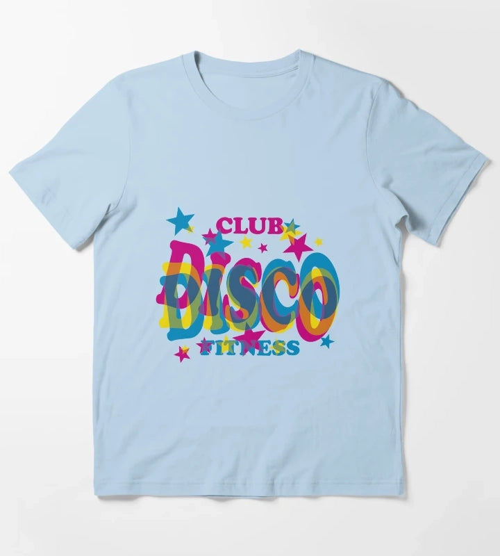 disco club T-Shirt Sky Blue
