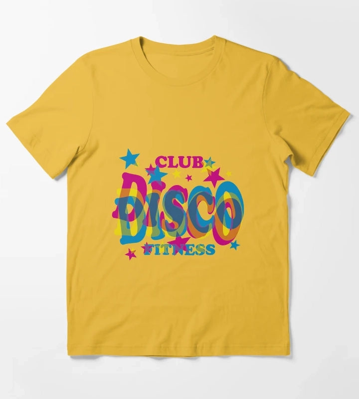 disco club T-Shirt Yellow