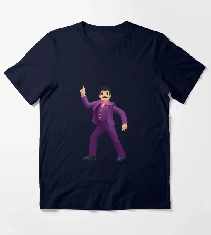 disco emoji man T-Shirt Navy
