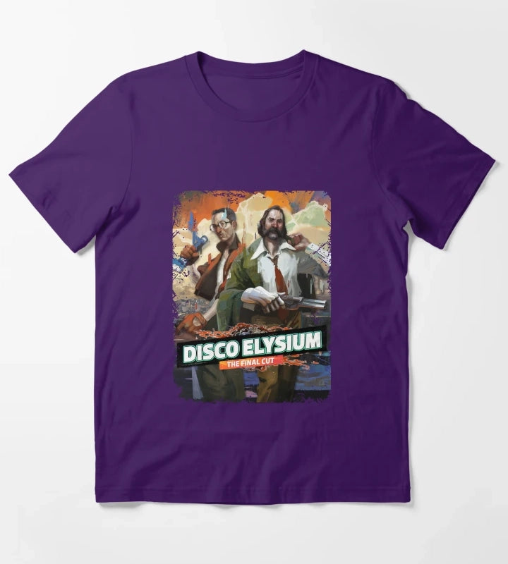 disco face for elysium T-Shirt Purple