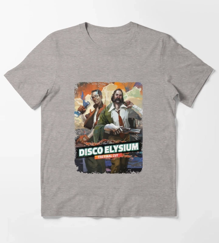 disco face for elysium T-Shirt Heather Grey
