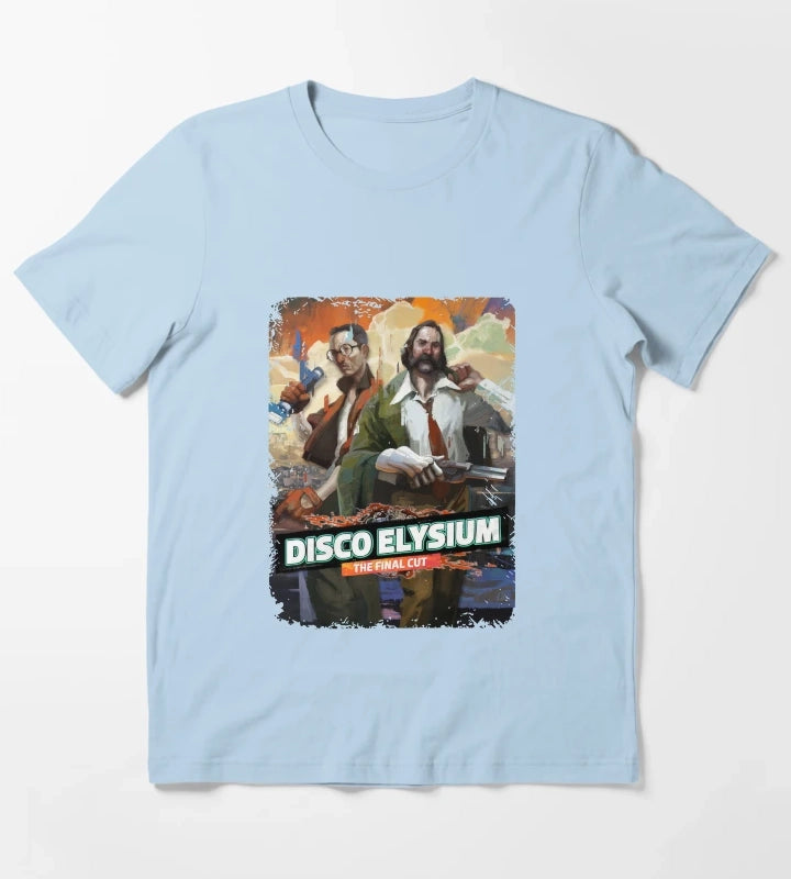 disco face for elysium T-Shirt Sky Blue