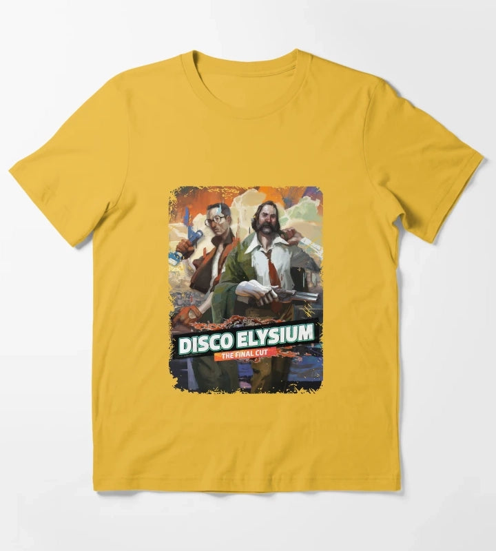 disco face for elysium T-Shirt Yellow