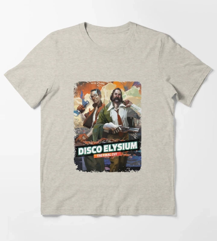 disco face for elysium T-Shirt Cream