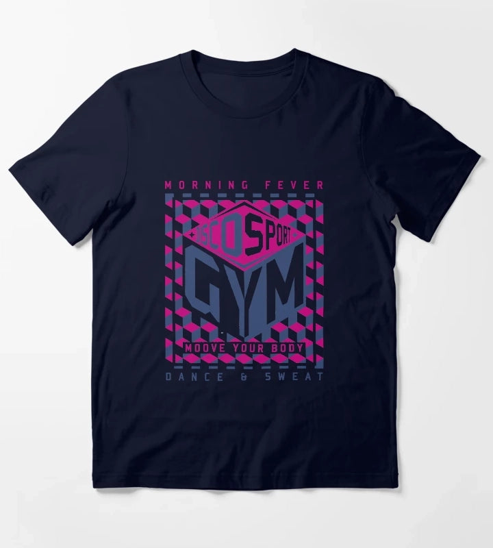 disco gym T-Shirt Navy