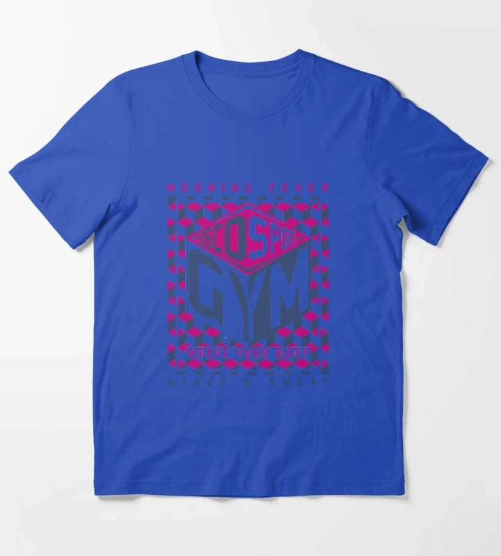 disco gym T-Shirt Blue