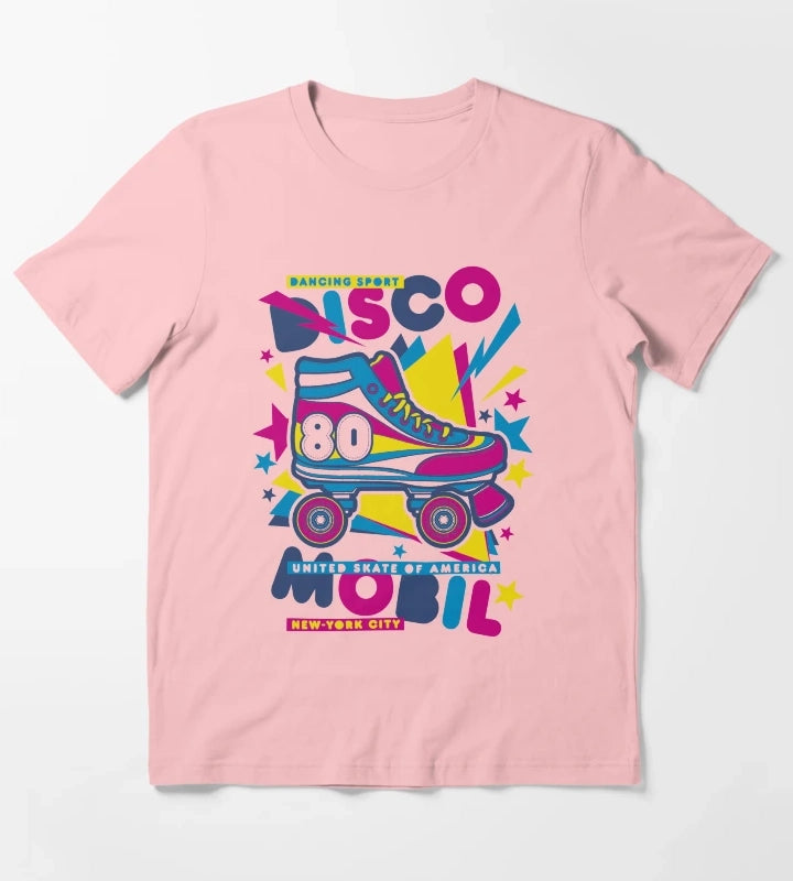 disco roller T-Shirt Dark Grey