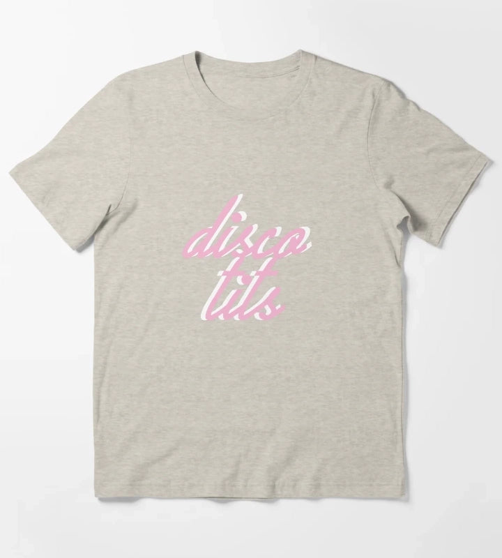 disco tits 1 T-Shirt Cream