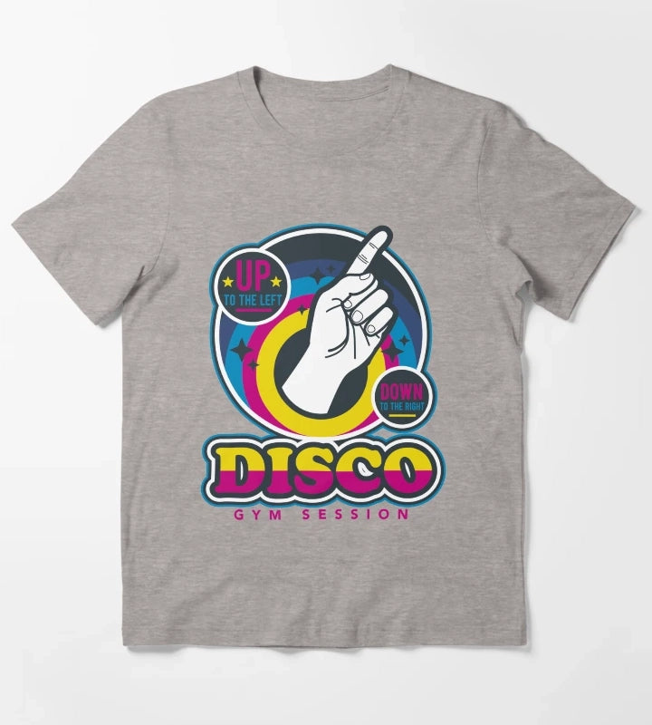 disco up T-Shirt Heather Grey