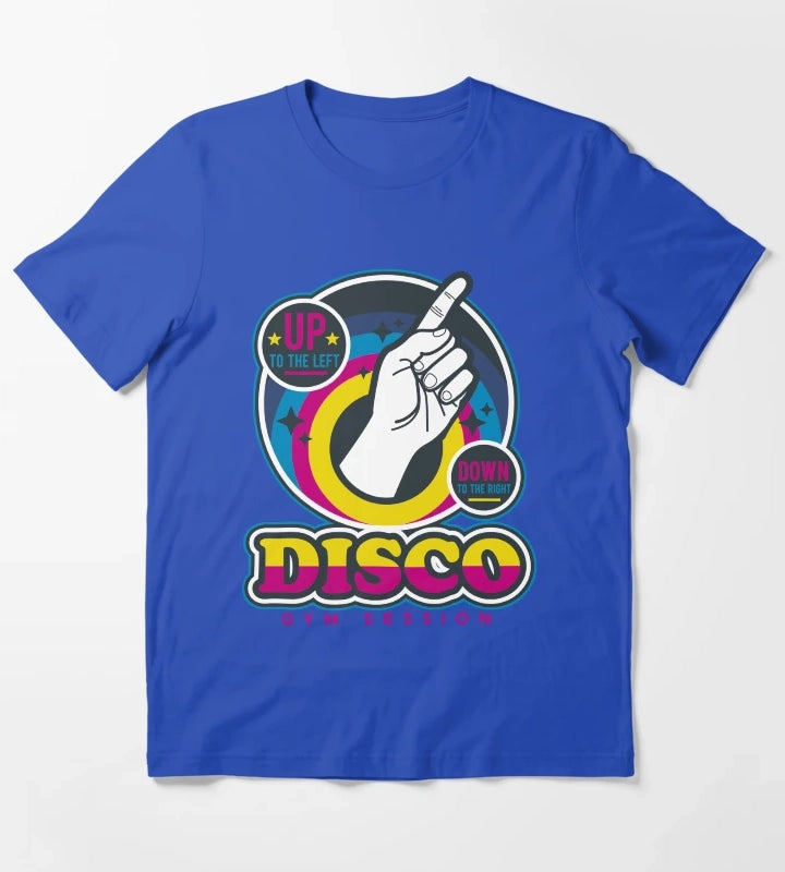 disco up T-Shirt Blue