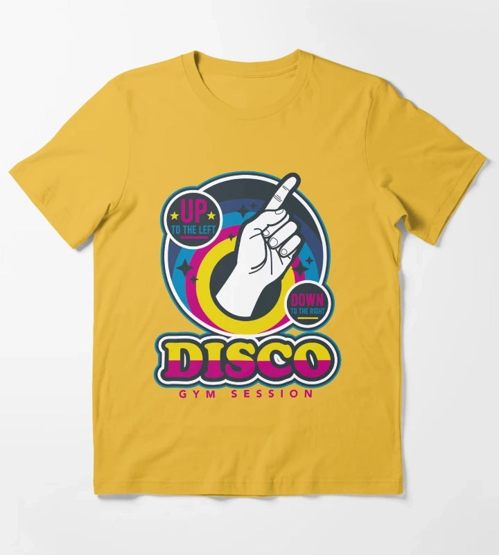 disco up T-Shirt Yellow