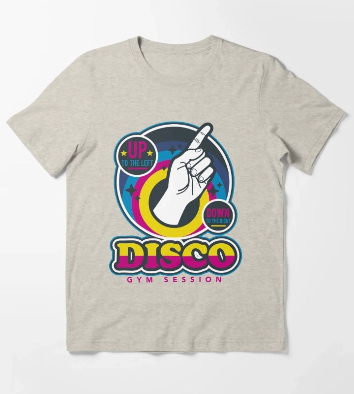 disco up T-Shirt Cream