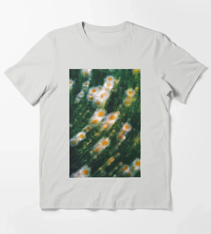 dizzy daisies T-Shirt Light Grey