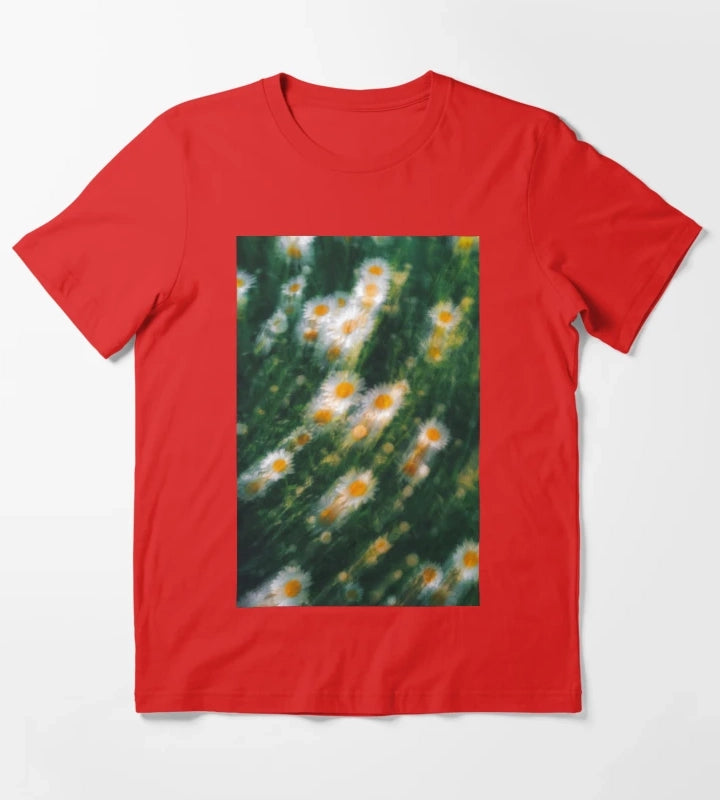 dizzy daisies T-Shirt Red