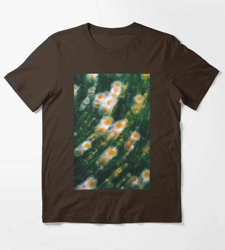 dizzy daisies T-Shirt Brown
