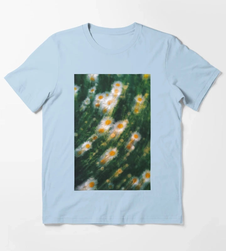 dizzy daisies T-Shirt Sky Blue