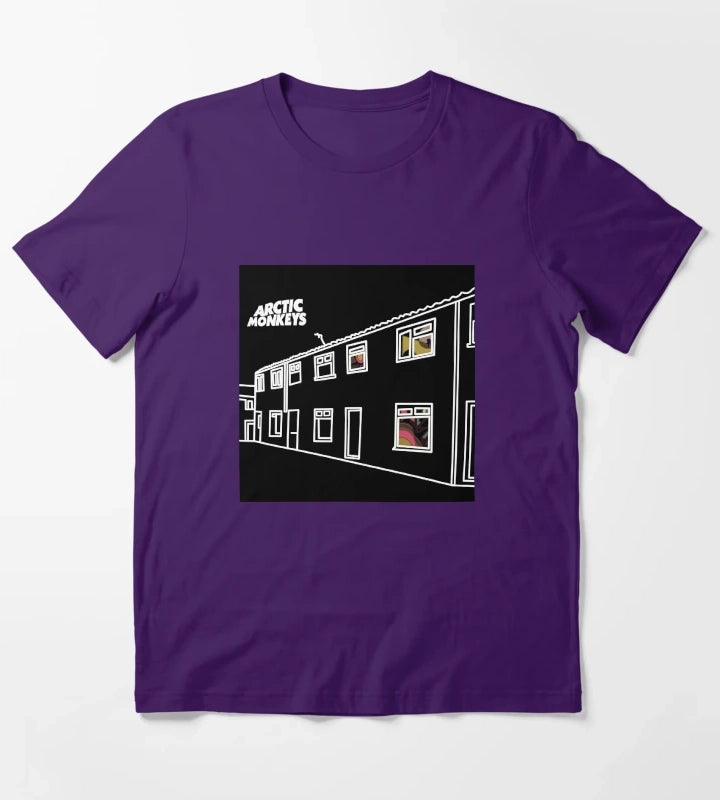 favourite worst nightmare arctic monkeys black T-Shirt Purple