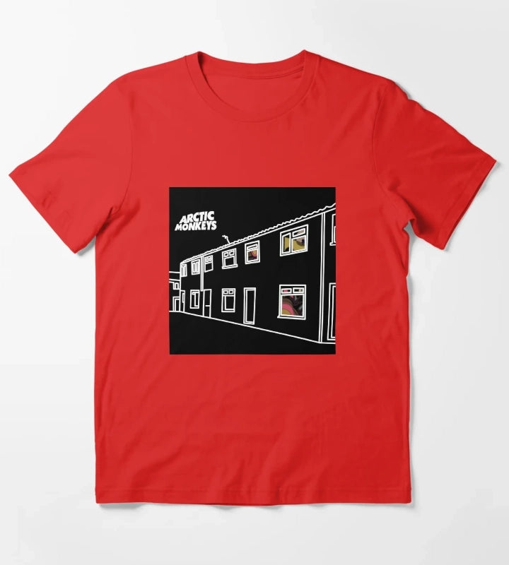 favourite worst nightmare arctic monkeys black T-Shirt Red