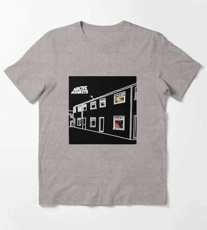 favourite worst nightmare arctic monkeys black T-Shirt Heather Grey
