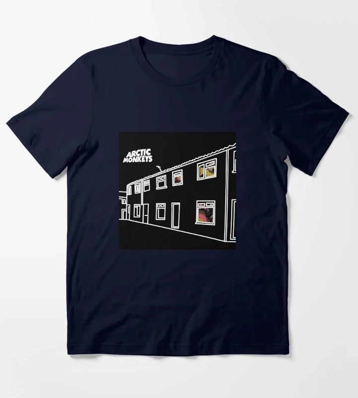 favourite worst nightmare arctic monkeys black T-Shirt Navy