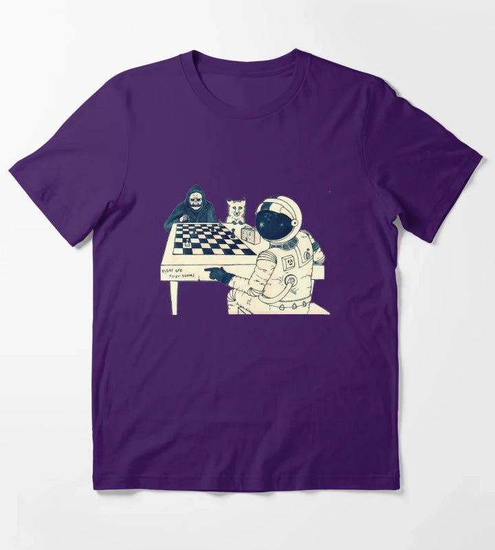 fight your demons T-Shirt Purple