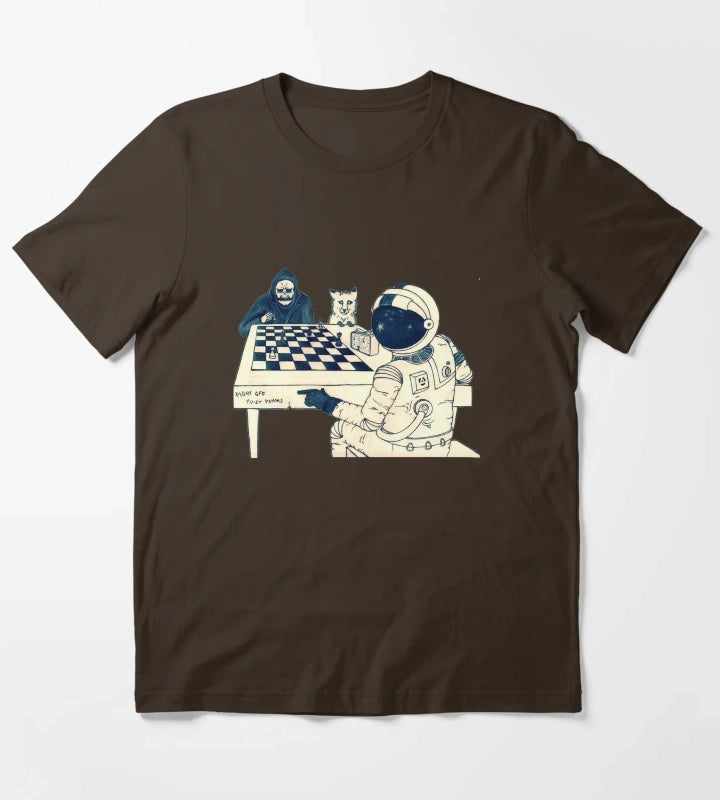 fight your demons T-Shirt Brown