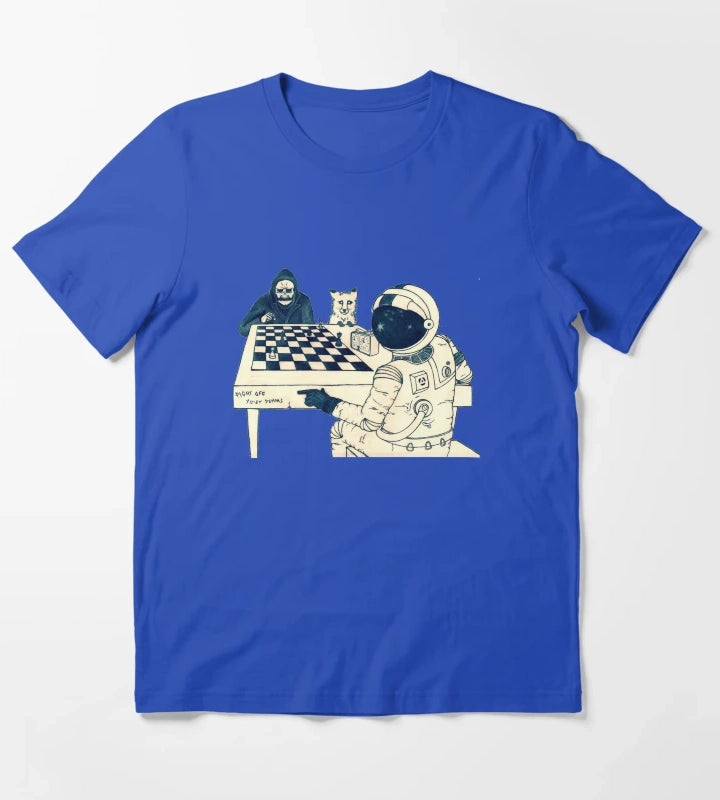 fight your demons T-Shirt Blue