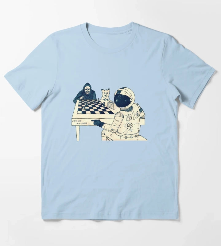 fight your demons T-Shirt Sky Blue