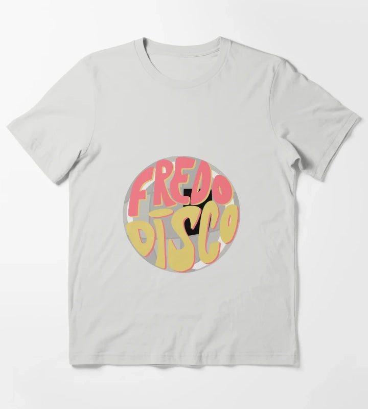 fredo disco disco ball T-Shirt Light Grey