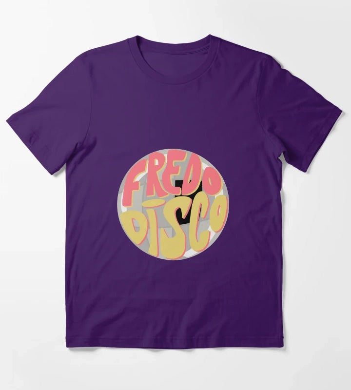 fredo disco disco ball T-Shirt Purple