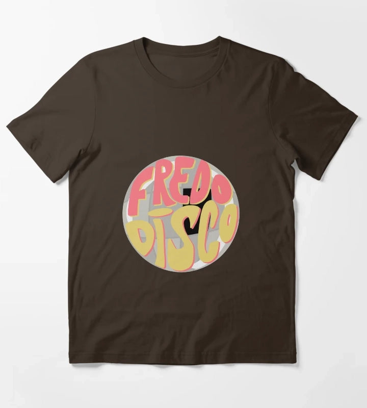 fredo disco disco ball T-Shirt Brown
