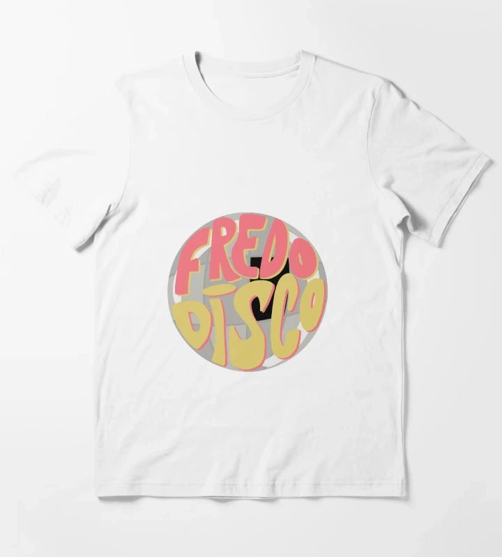 fredo disco disco ball T-Shirt White