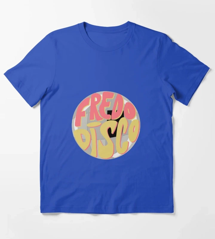 fredo disco disco ball T-Shirt Blue