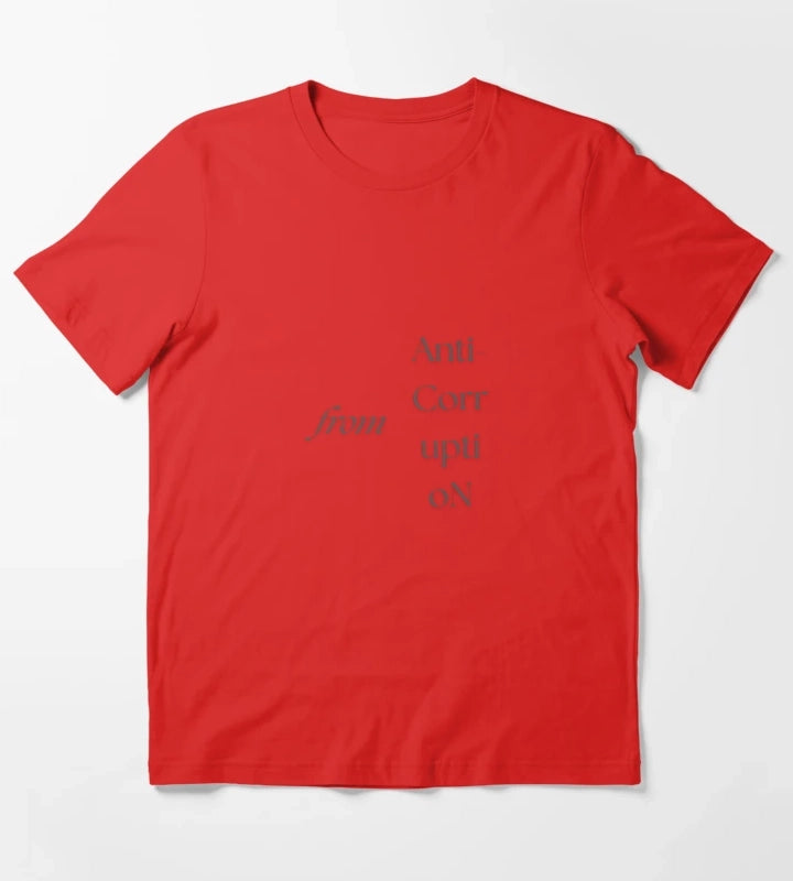 from anticorruption T-Shirt Red
