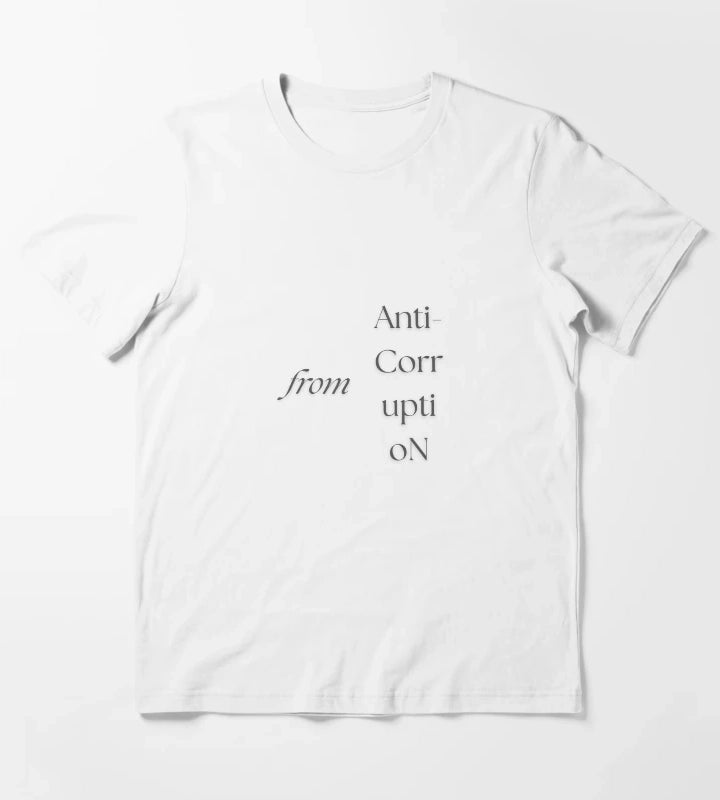 from anticorruption T-Shirt White