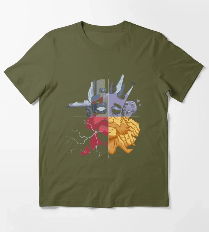 game lover T-Shirt Olive Green