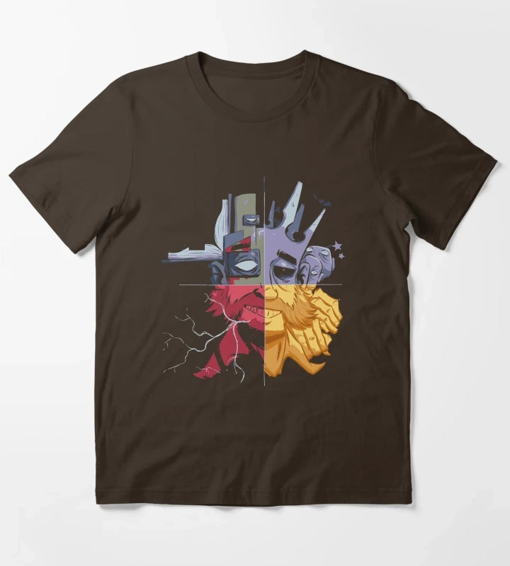game lover T-Shirt Brown