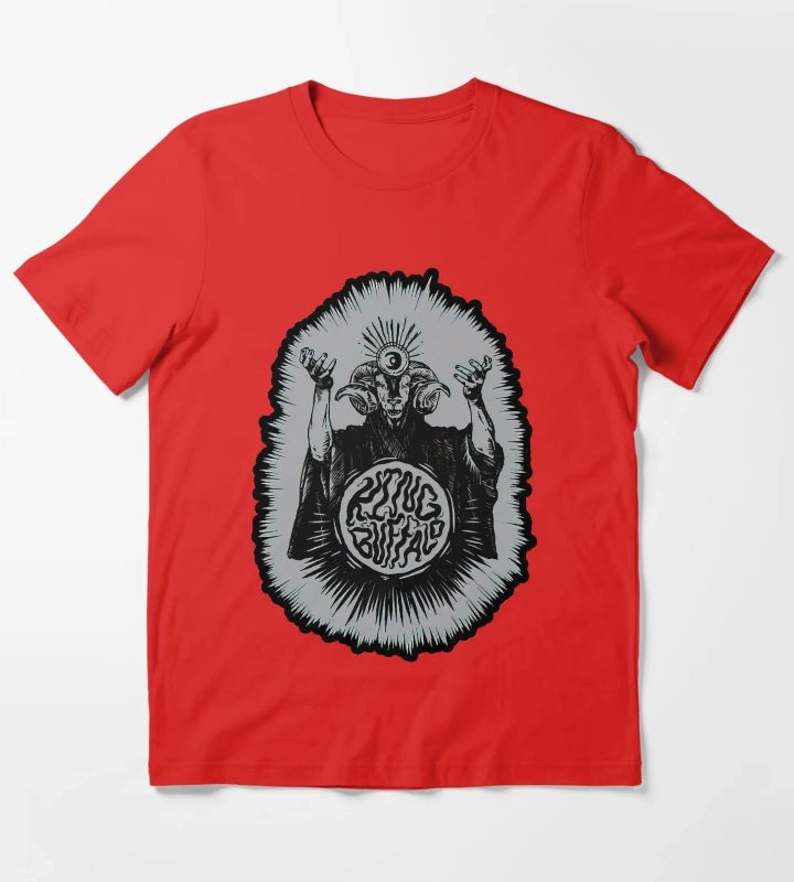 goat head cult T-Shirt Red
