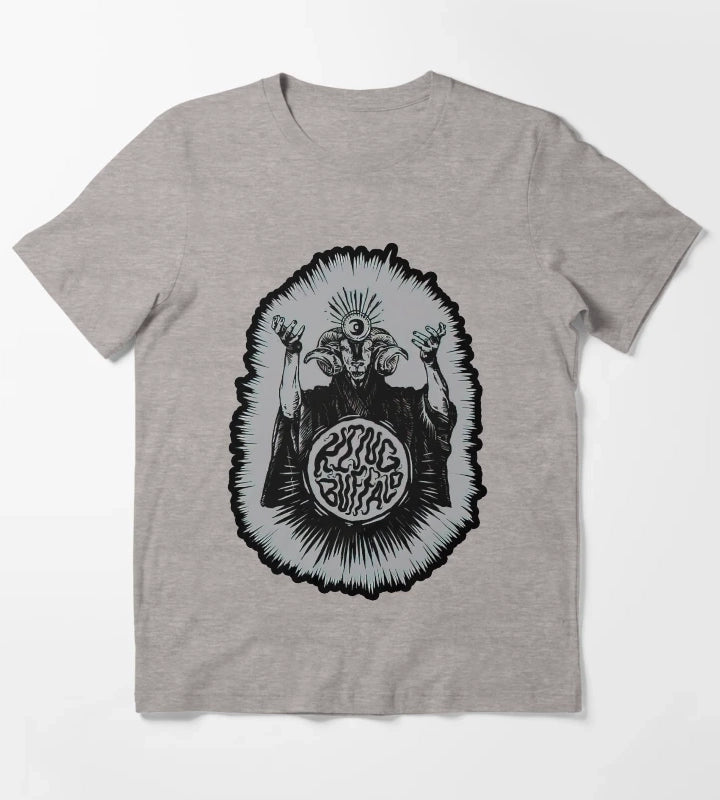 goat head cult T-Shirt Heather Grey