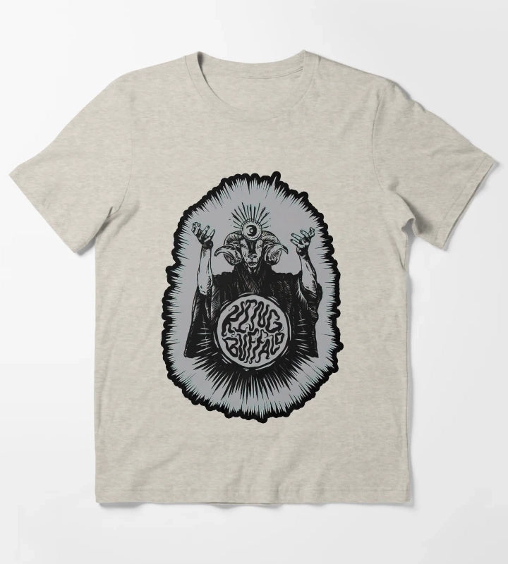 goat head cult T-Shirt Cream