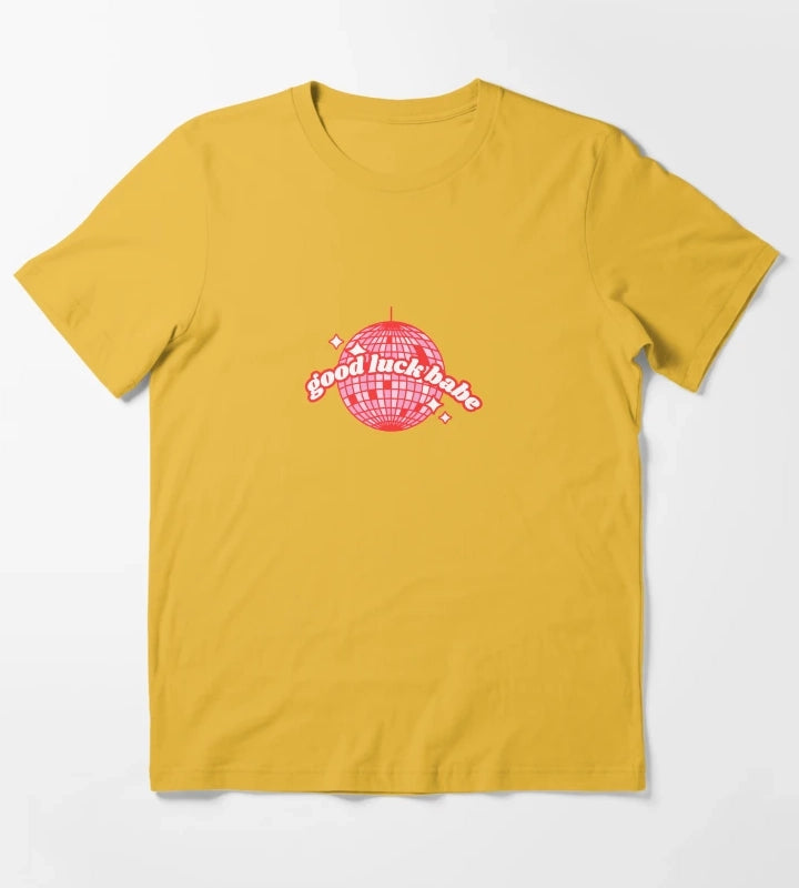 good luck babe T-Shirt Yellow