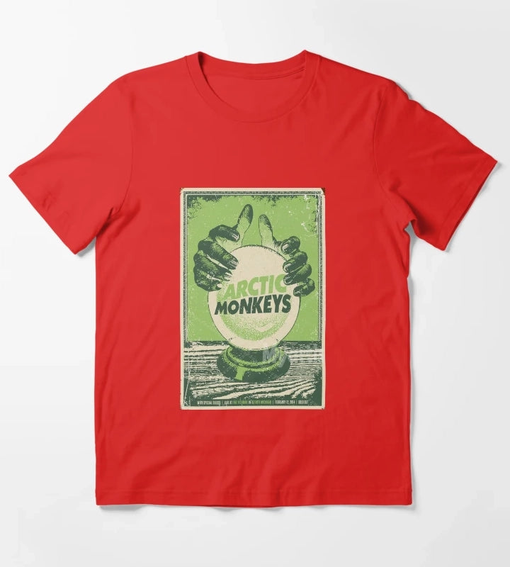 green ball very Classic Monkeys Poster T-Shirt Red