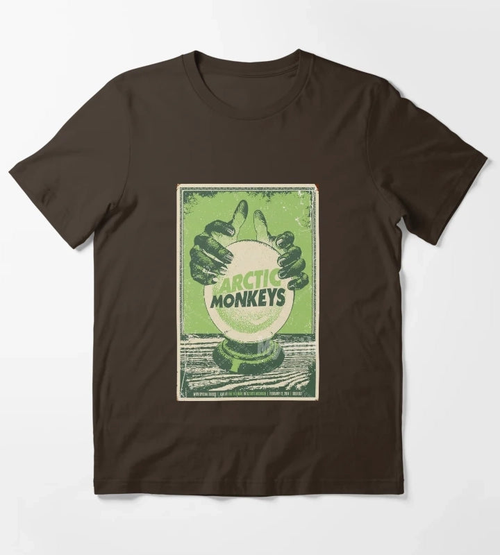 green ball very Classic Monkeys Poster T-Shirt Brown