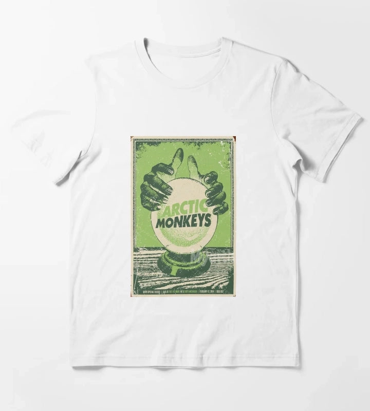 green ball very Classic Monkeys Poster T-Shirt White