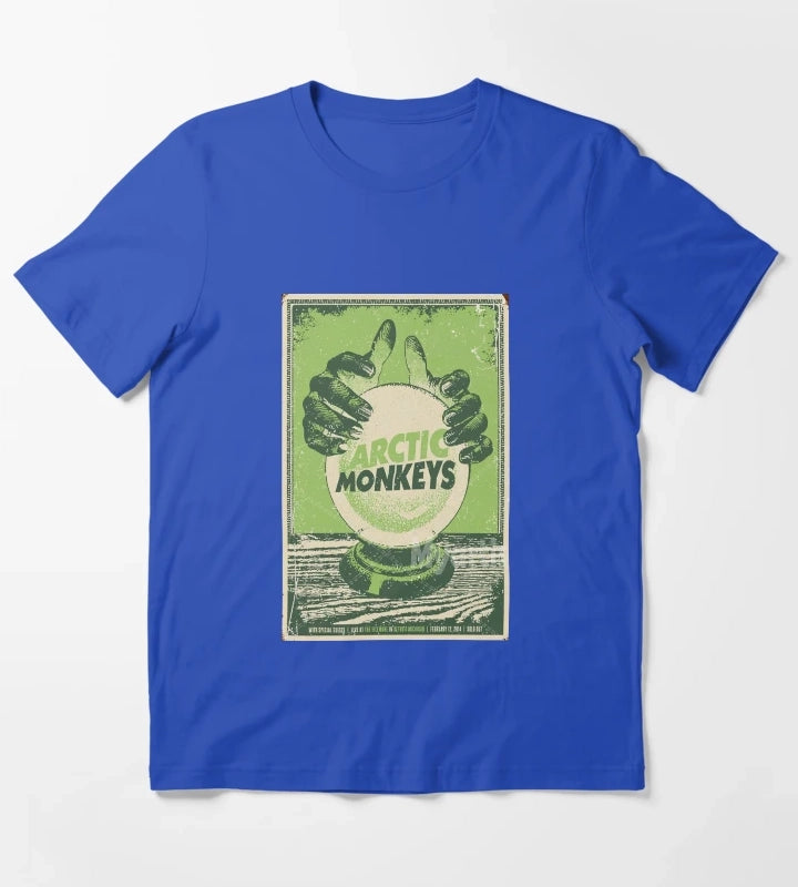 green ball very Classic Monkeys Poster T-Shirt Blue