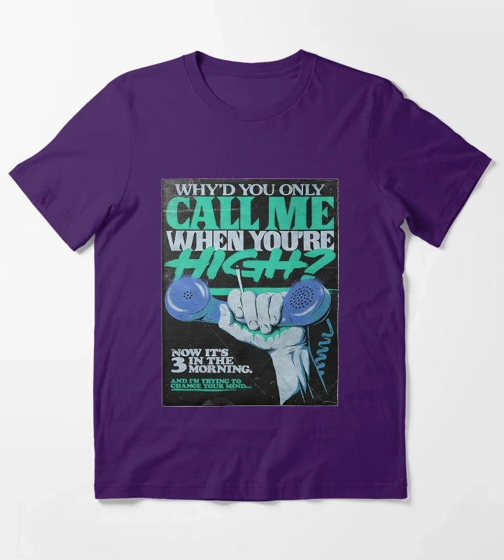 green call me monkeys T-Shirt Purple