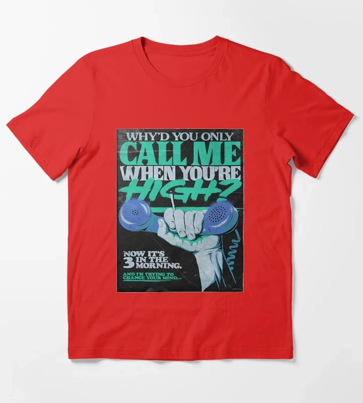 green call me monkeys T-Shirt Red