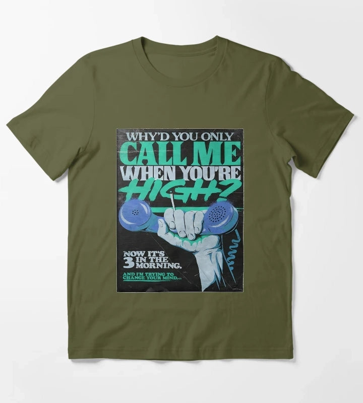 green call me monkeys T-Shirt Olive Green