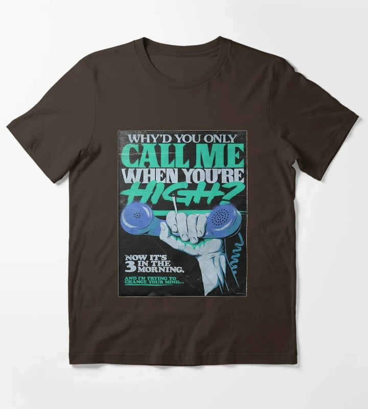 green call me monkeys T-Shirt Brown